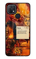 Leo Zodiac Oppo A15/A15s Glass Case