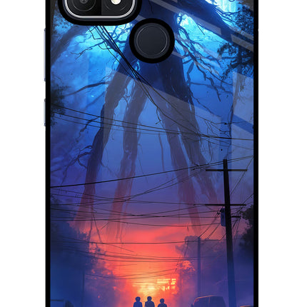Ordinary Things Shadow Oppo A15/A15s Glass Case Back Cover by Casekaro