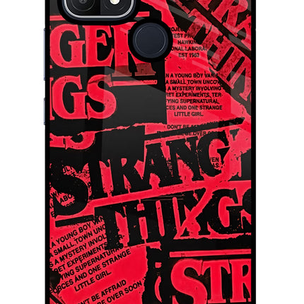 Ordinary Things Oppo A15/A15s Glass Case Back Cover by Casekaro