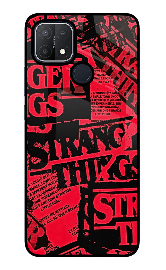 Ordinary Things Oppo A15/A15s Glass Case Back Cover by Casekaro