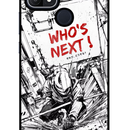 Who's Next Oppo A15/A15s Glass Case