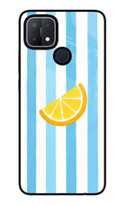 Summer Lemon Oppo A15/A15s Glass Case