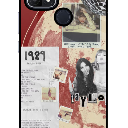 Taylor Swift Oppo A15/A15s Glass Case