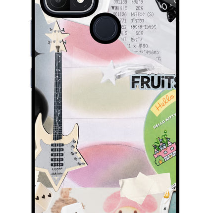 Softcore case Oppo A15/A15s Glass Case Back Cover by Casekaro