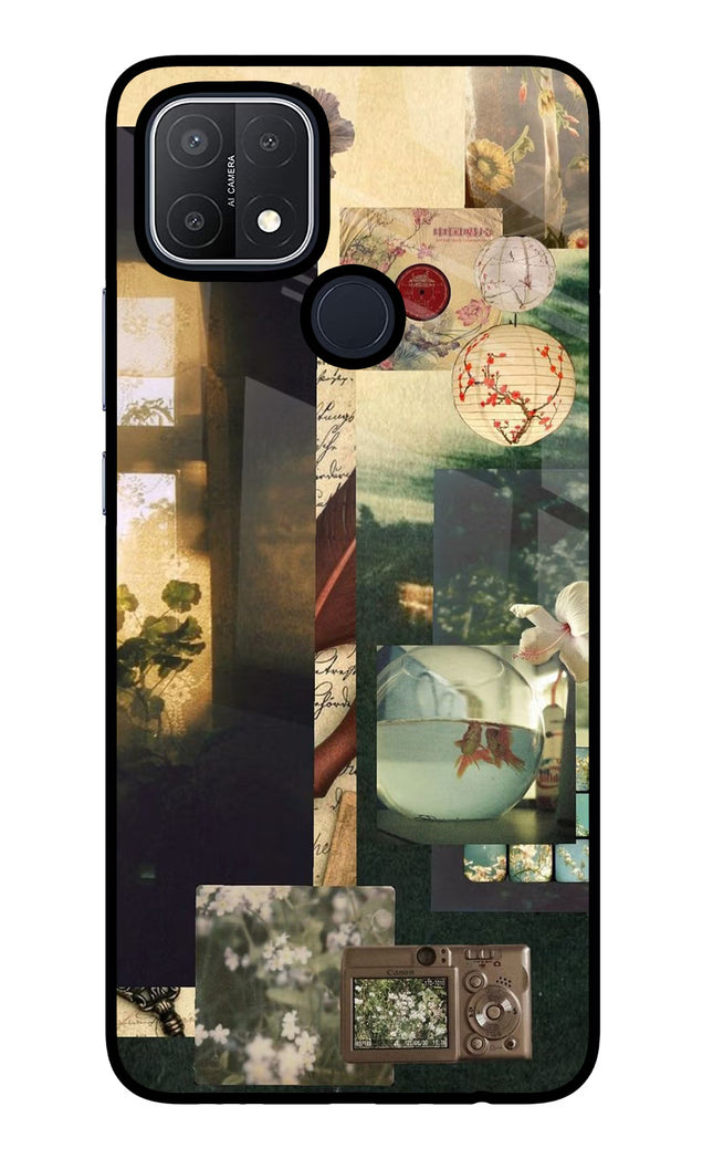 Summer Oppo A15/A15s Glass Case