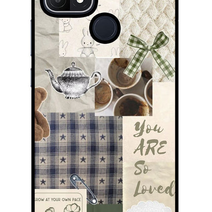 Cookie Oppo A15/A15s Glass Case