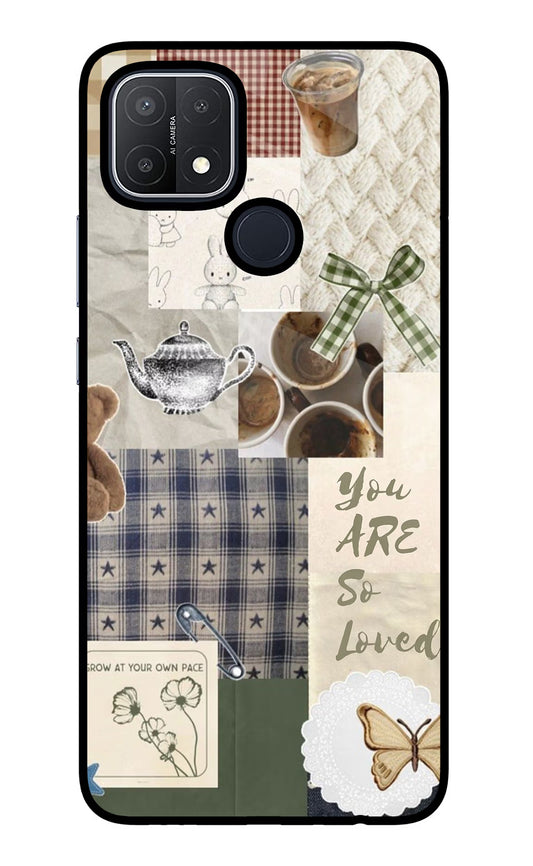 Cookie Oppo A15/A15s Glass Case