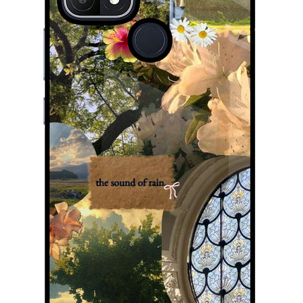 Rain Oppo A15/A15s Glass Case