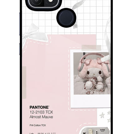 Pantone Asthetic Oppo A15/A15s Glass Case