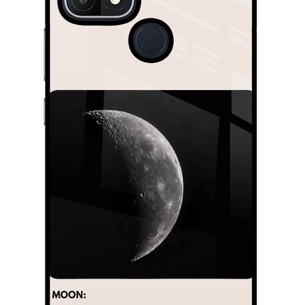 Moon Phase Oppo A15/A15s Glass Case