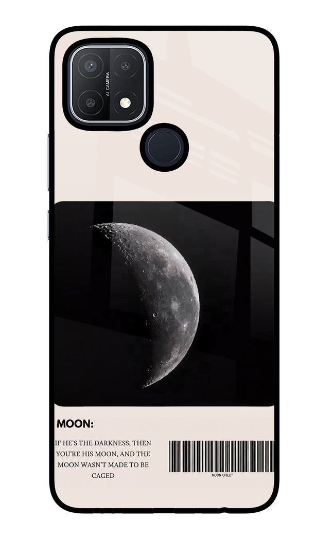 Moon Phase Oppo A15/A15s Glass Case