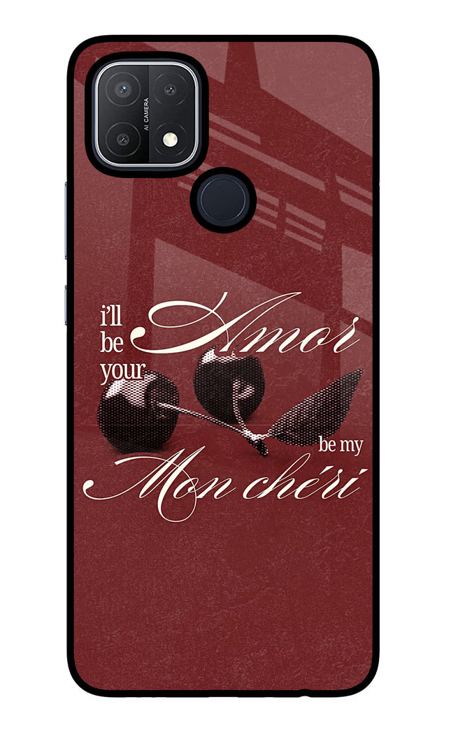 Velvet Cherry Oppo A15/A15s Glass Case