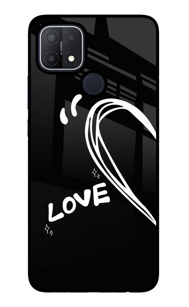 Love Line Oppo A15/A15s Glass Case