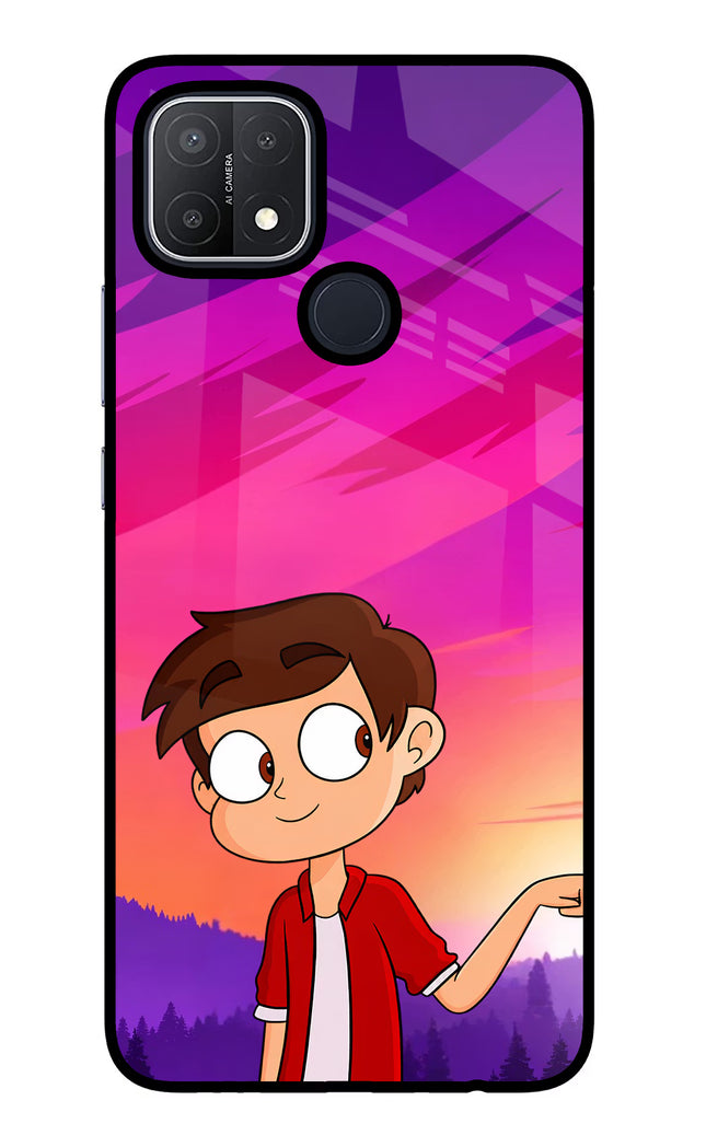 Marco Sunset Oppo A15/A15s Glass Case