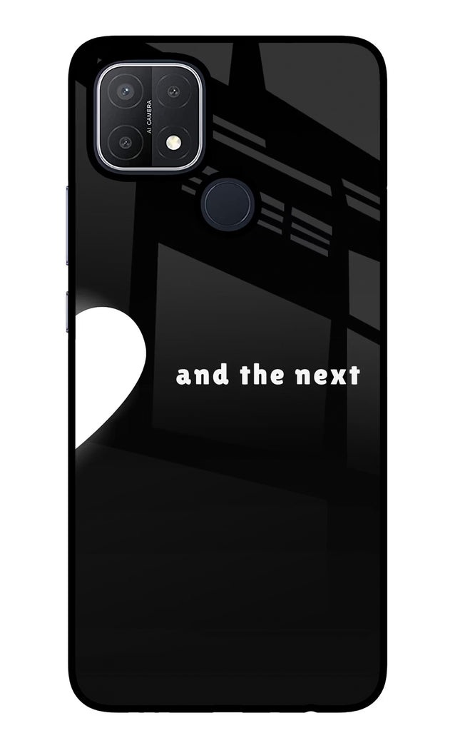 Next World Oppo A15/A15s Glass Case Back Cover by Casekaro