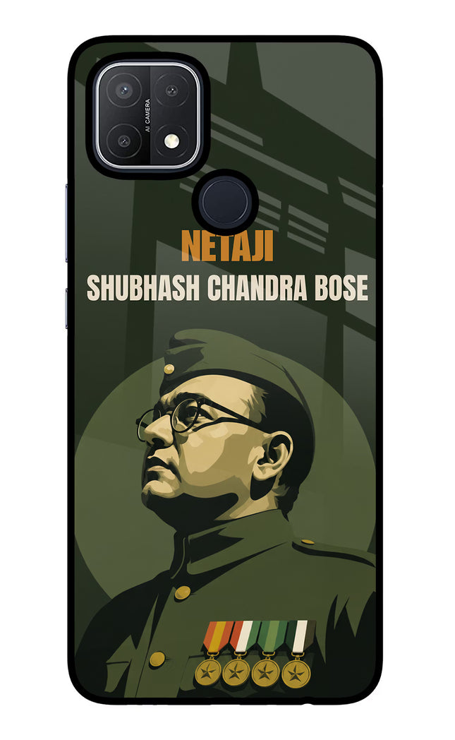 Netaji Legacy Oppo A15/A15s Glass Case