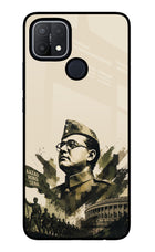 Netaji Rising Oppo A15/A15s Glass Case