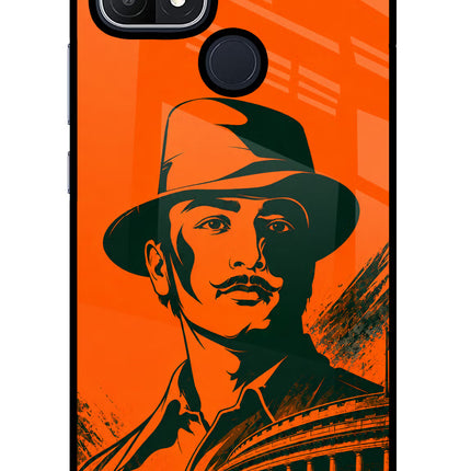 Bhagat Singh Legacy Oppo A15/A15s Glass Case