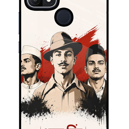 Sardar Patel Iron Will Oppo A15/A15s Glass Case