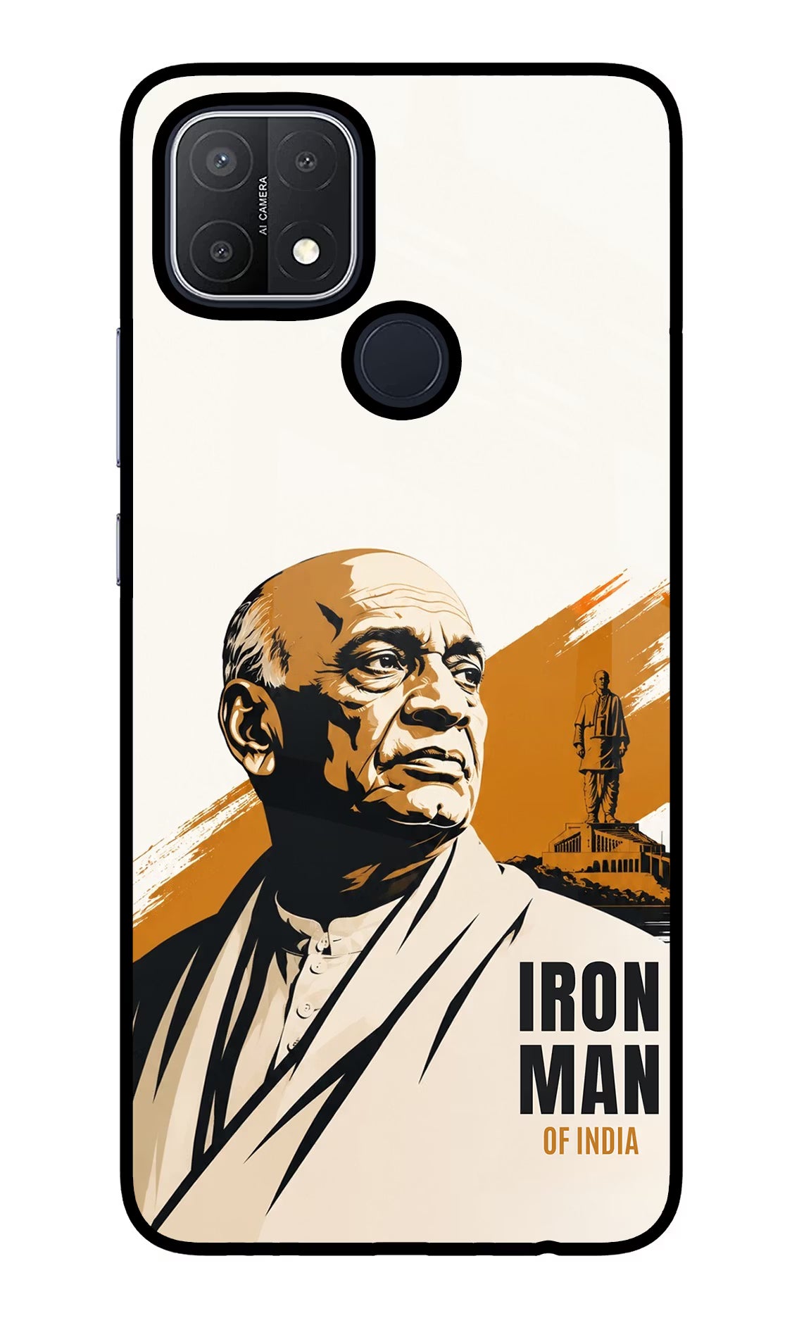 Chandrashekhar Azad Fearless Oppo A15/A15s Glass Case