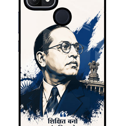 Bhagat Singh Trio Oppo A15/A15s Glass Case