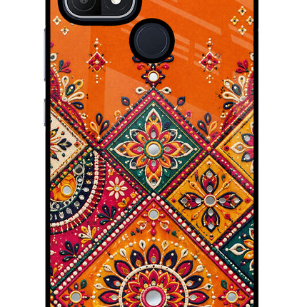 Kutch Glow Oppo A15/A15s Glass Case