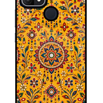 Sunlit Aura Oppo A15/A15s Glass Case