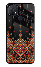Noir Mehfil Oppo A15/A15s Glass Case
