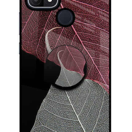 Leaf Pattern Oppo A15/A15s Pop Case by Casekaro