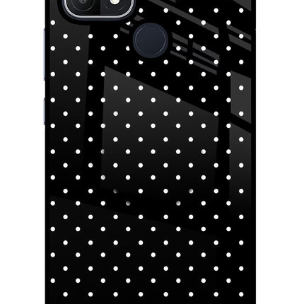 White Dots Oppo A15/A15s Pop Case by Casekaro