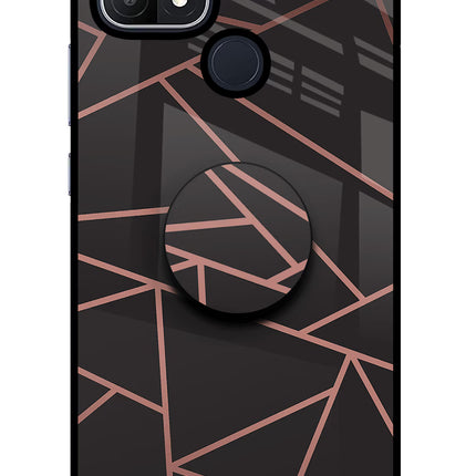 Geometric Pattern Oppo A15/A15s Pop Case by Casekaro