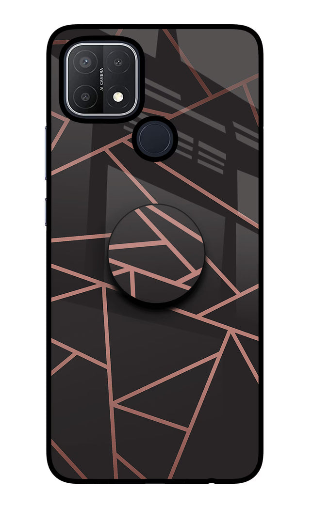 Geometric Pattern Oppo A15/A15s Pop Case by Casekaro