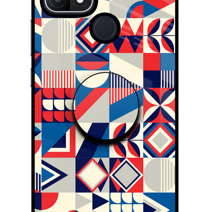 Colorful Pattern Oppo A15/A15s Pop Case by Casekaro