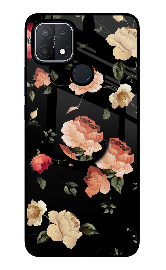 Flowers Oppo A15/A15s Pop Case by Casekaro