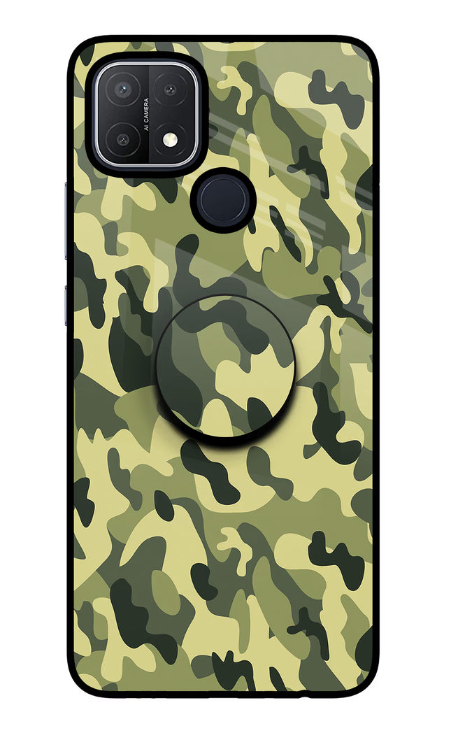 Camouflage Oppo A15/A15s Pop Case by Casekaro