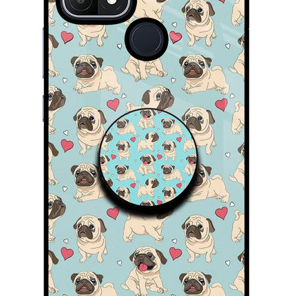 Pug Dog Oppo A15/A15s Pop Case by Casekaro