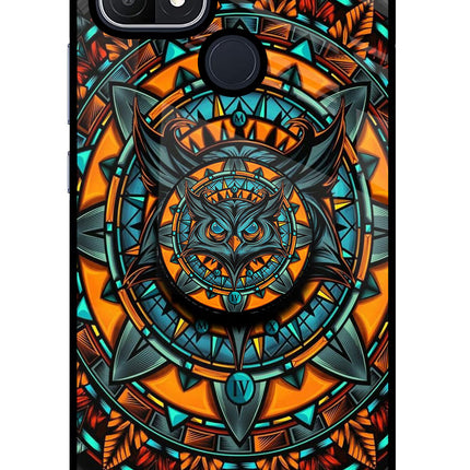 Angry Owl Oppo A15/A15s Pop Case by Casekaro
