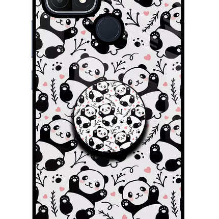 Cute Panda Oppo A15/A15s Pop Case by Casekaro