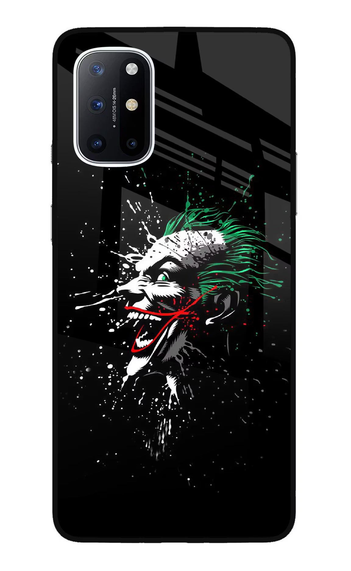 Joker Oneplus 8T Glass Case Back Cover by Casekaro