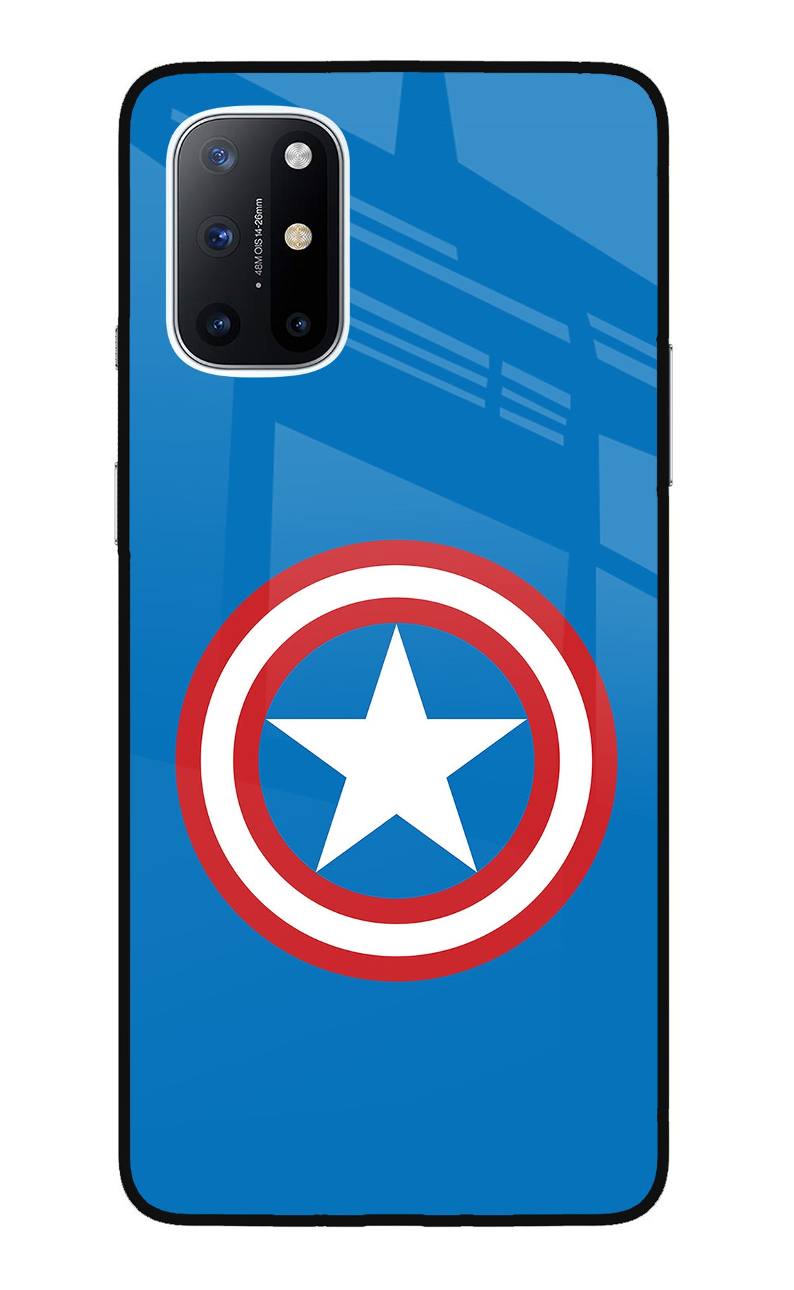 Captain America Logo Oneplus 8T Back Cover