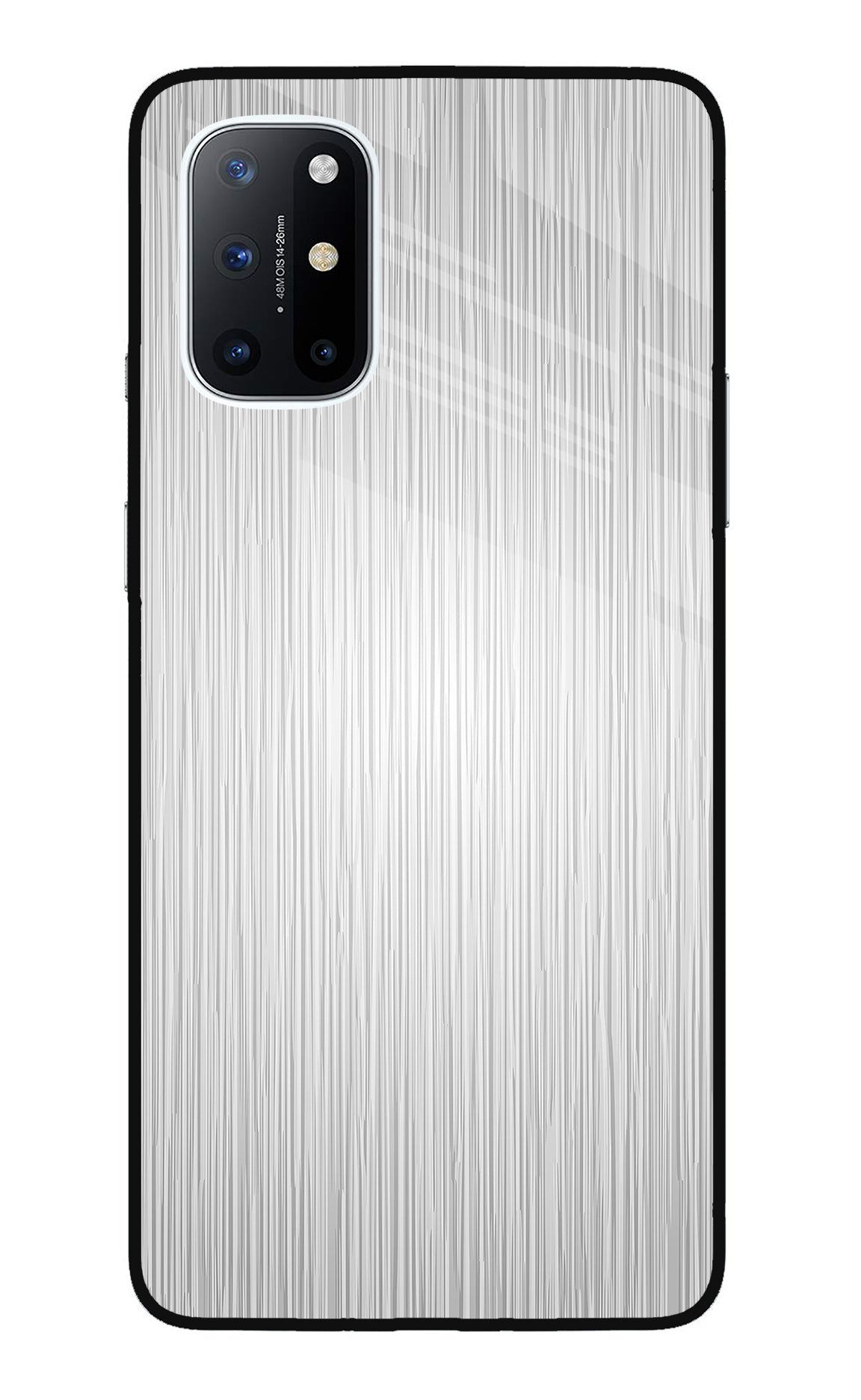 Wooden Grey Texture Oneplus 8T Back Cover