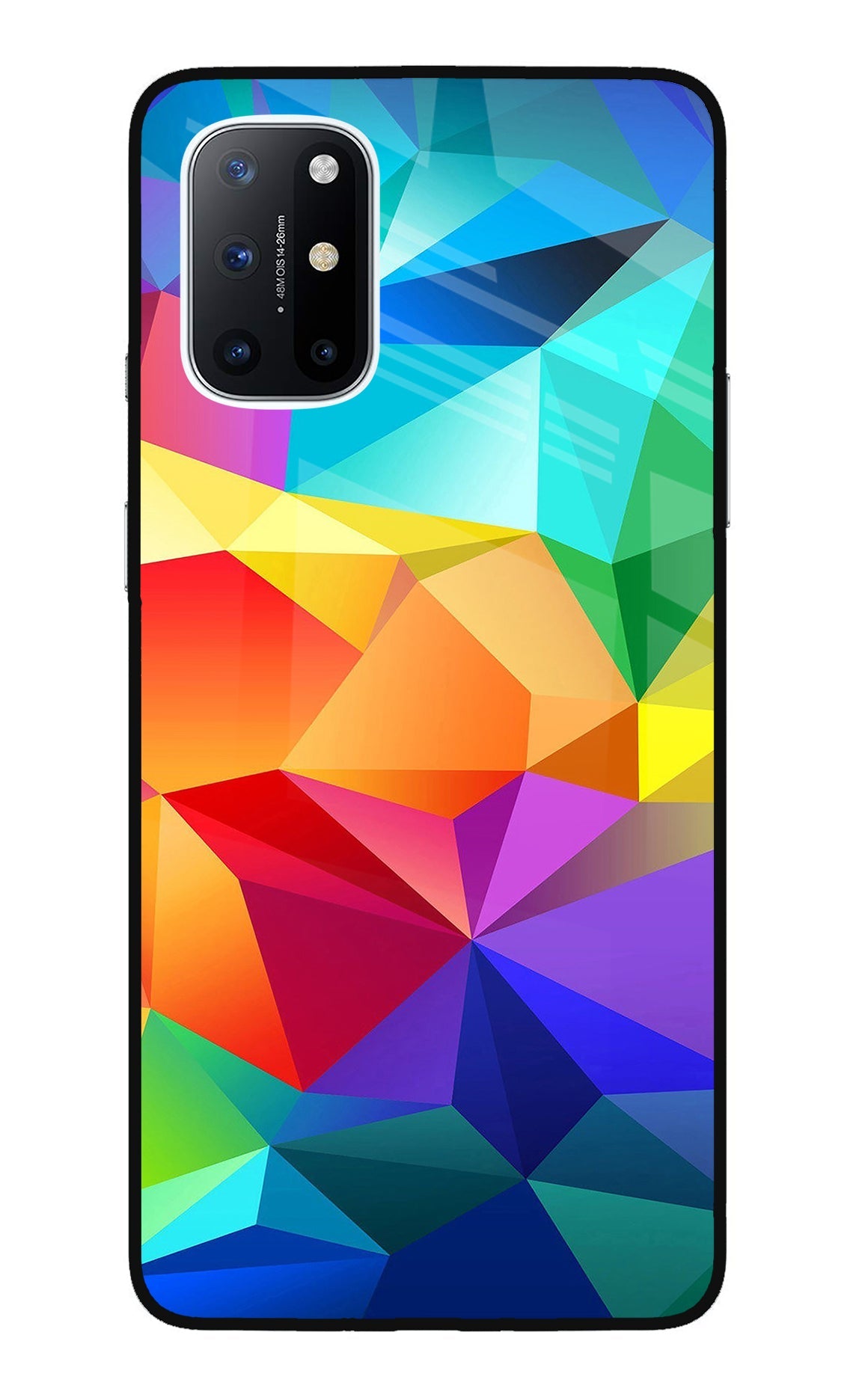 Abstract Pattern Oneplus 8T Glass Case