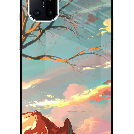 Scenery Oneplus 8T Glass Case