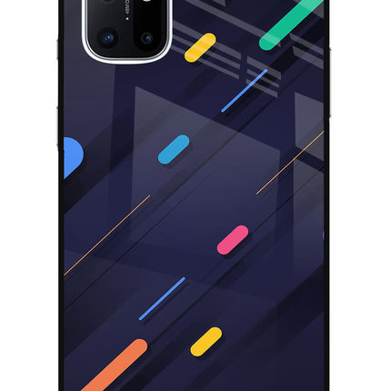 Abstract Design Oneplus 8T Glass Case