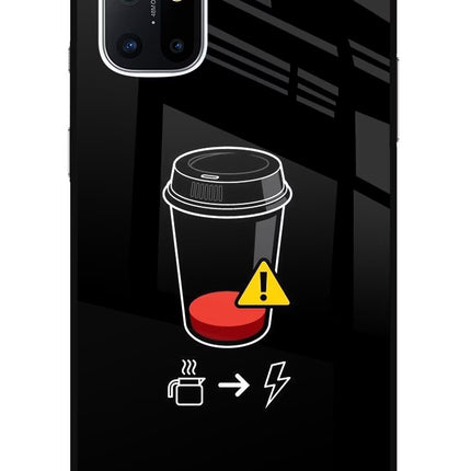 Coffee Oneplus 8T Glass Case