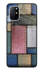 Multicolor Jeans Oneplus 8T Glass Case