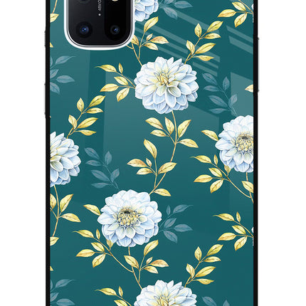 Flowers Oneplus 8T Glass Case
