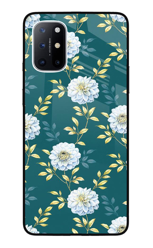 Flowers Oneplus 8T Glass Case
