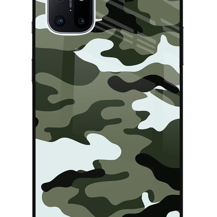 Camouflage Oneplus 8T Glass Case