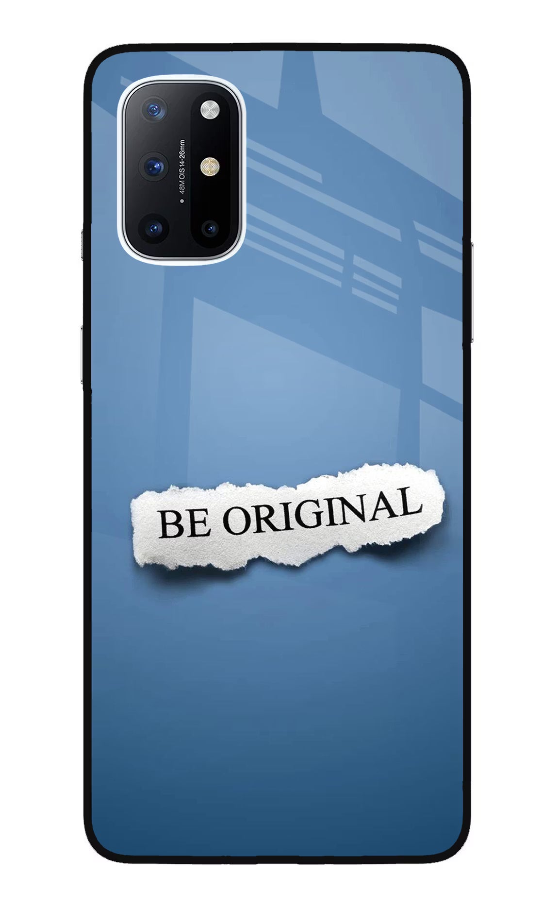 Be Original Oneplus 8T Glass Case Back Cover by Casekaro
